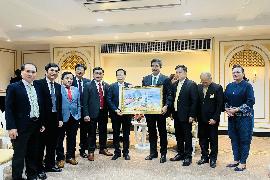 Phó Bí thư Tỉnh ủy Hà Quốc Trị thăm, làm việc với lãnh đạo thành phố Bangkok và tỉnh Chonburi (Thái Lan)