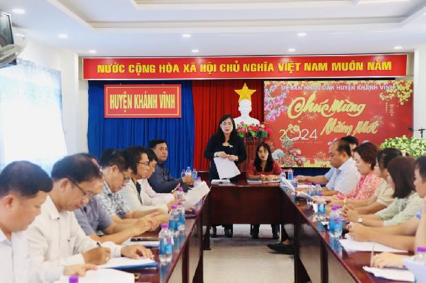 Sở Du lịch làm việc với huyện Khánh Vĩnh và huyện Khánh Sơn về định hướng phát triển du lịch